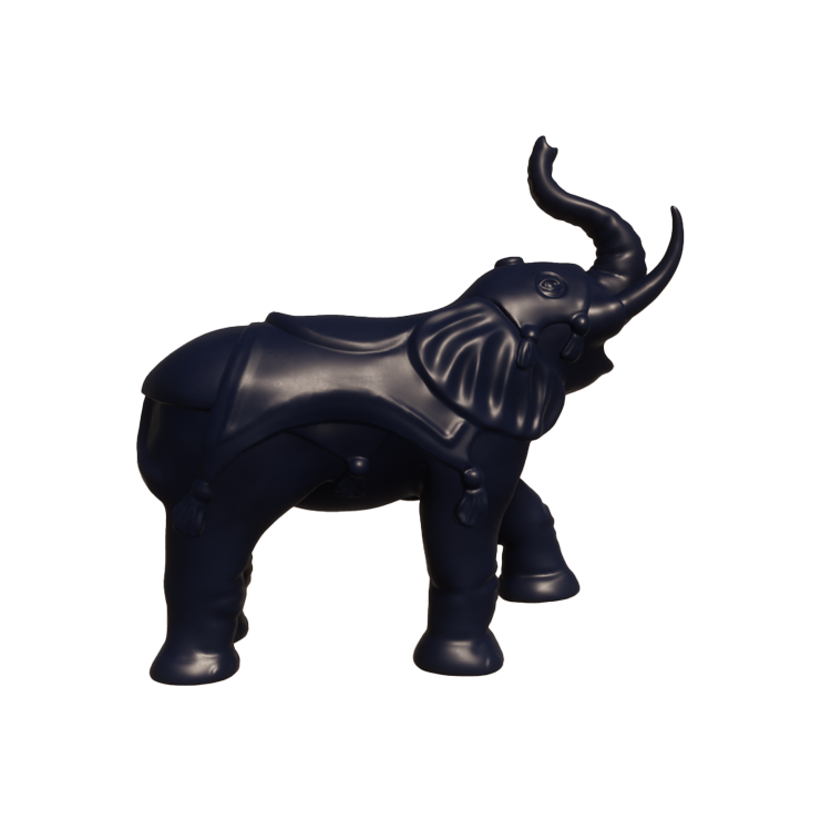 3d elephant